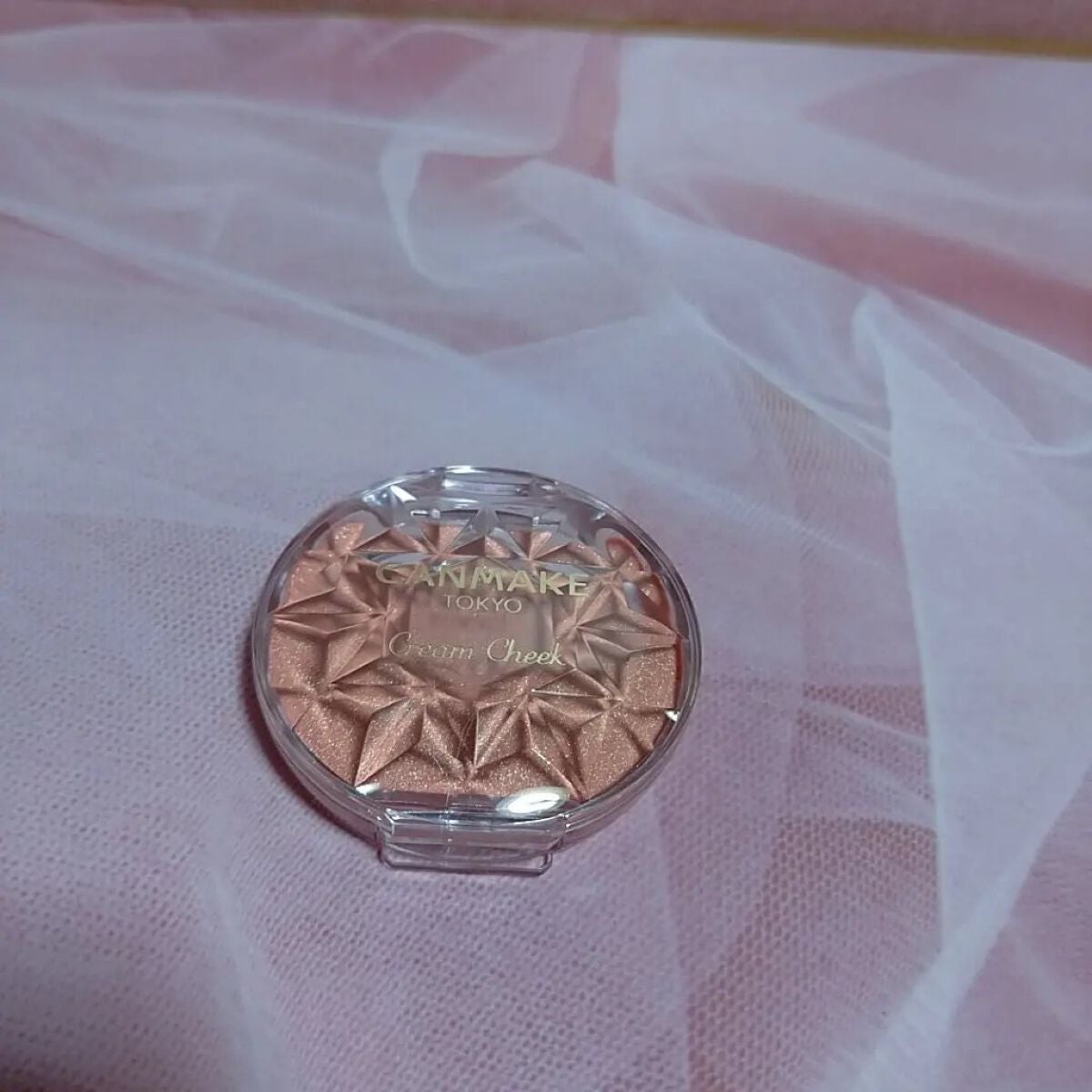 クリームチーク(パールタイプ)/キャンメイク/ジェル・クリームチークを使ったクチコミ(1枚目)