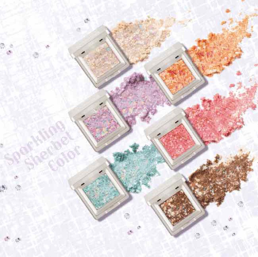 グリッタープリズム シャドウ/MISSHA/グリッターを使ったクチコミ(3枚目)