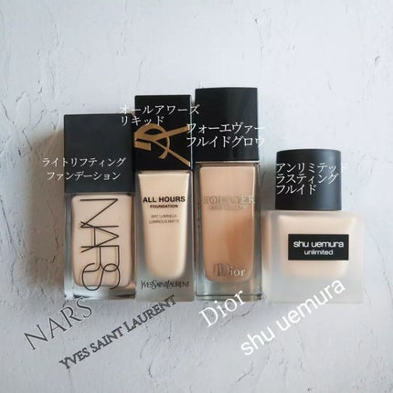 (旧)アンリミテッド ラスティング フルイド/shu uemura/リキッドファンデーションを使ったクチコミ(2枚目)