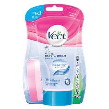 バスタイム除毛クリーム 敏感肌用/Veet/除毛クリームを使ったクチコミ（1枚目）