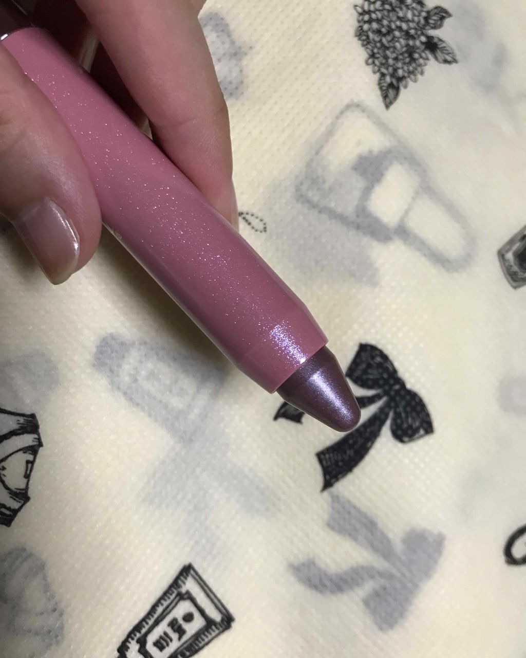 バーム ステイン 080 ムーンリット ピンク/REVLON/口紅を使ったクチコミ（2枚目）