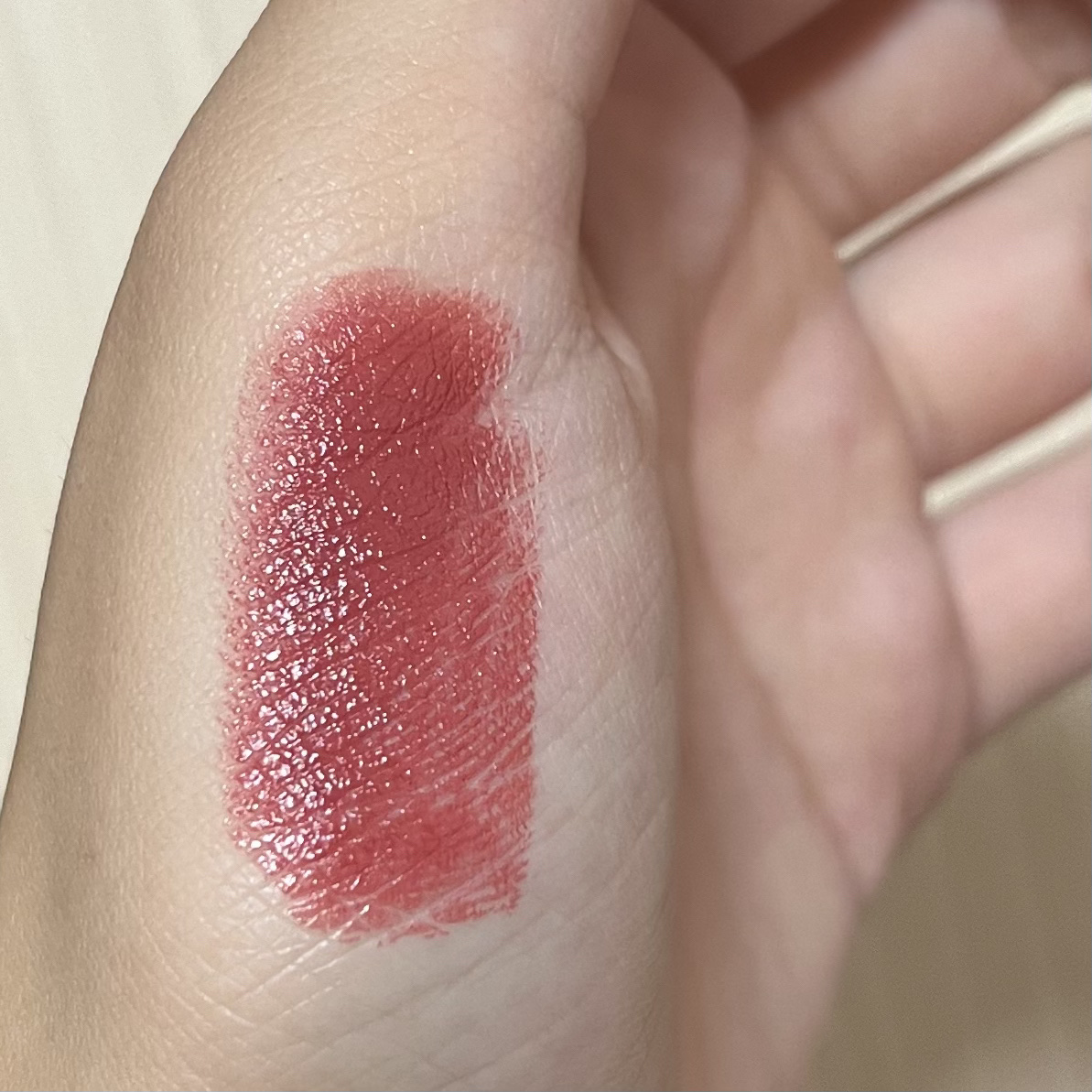 マキシマル スリーク サテン リップスティック 826 ブリック オ ラ/M・A・C/口紅を使ったクチコミ（2枚目）