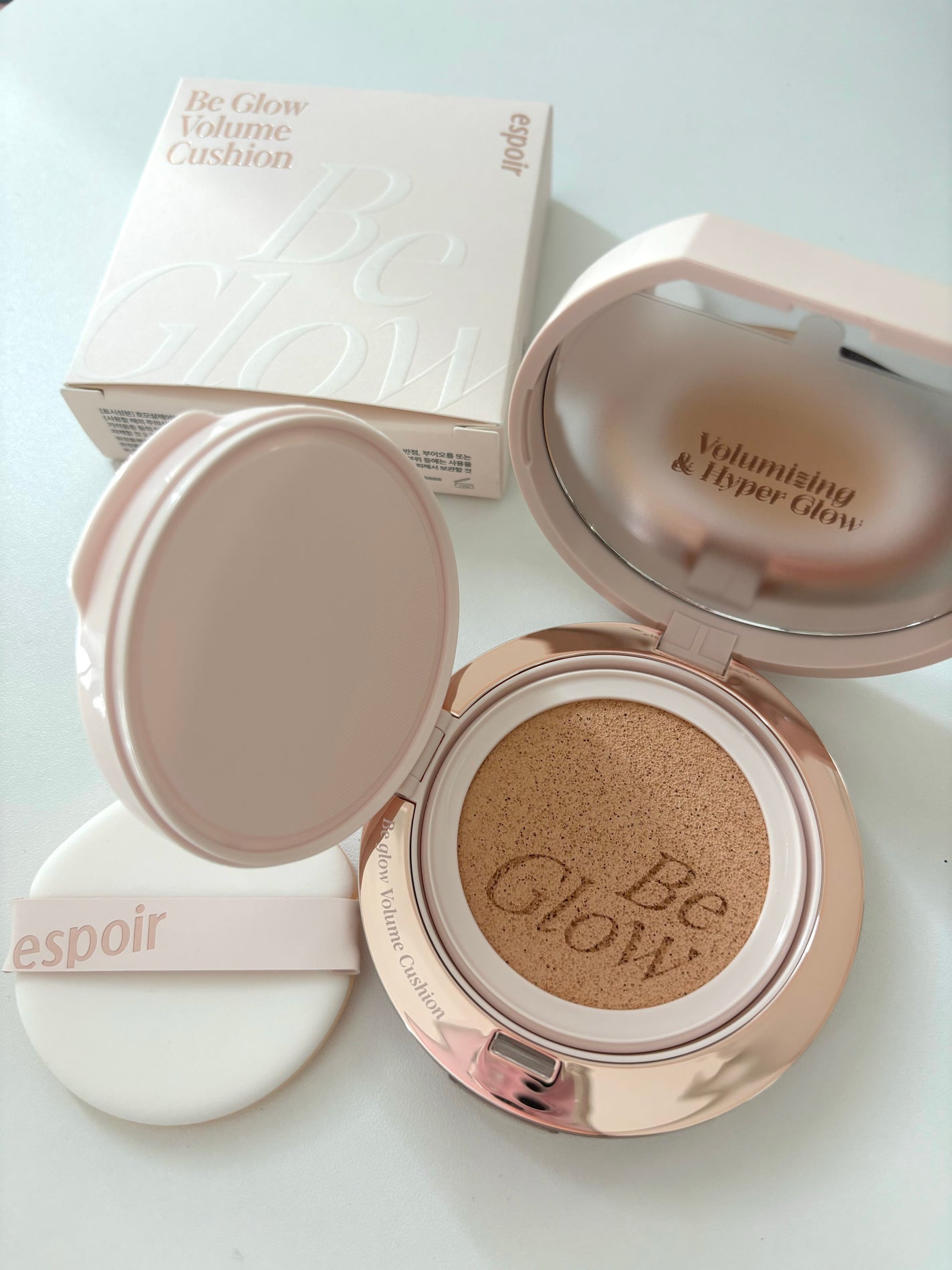 エスポア ビーグロー ボリュームクッション/espoir/クッションファンデーションを使ったクチコミ(1枚目)