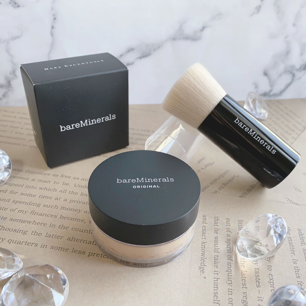 オリジナル ファンデーション（SPF15・PA++) ライト（標準色）/bareMinerals/パウダーファンデーションを使ったクチコミ（1枚目）