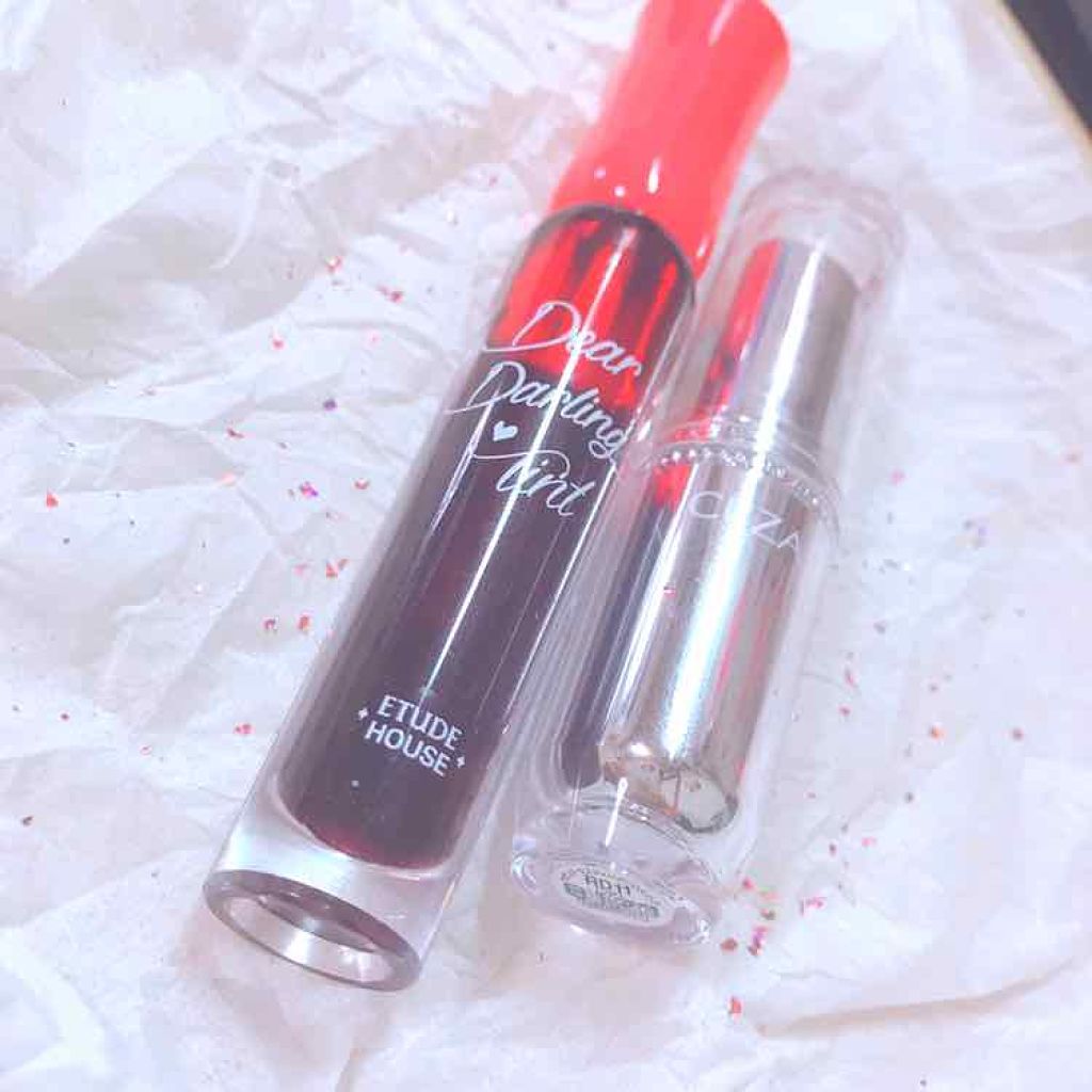 ディアダーリン ウォータージェルティント/ETUDE/リップティントを使ったクチコミ（2枚目）