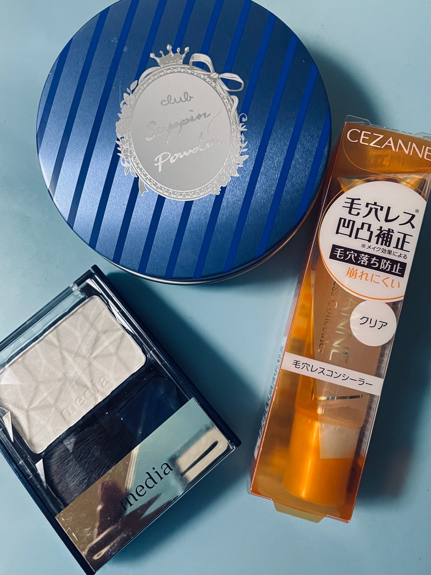 ブライトアップチークN/media/パウダーチークを使ったクチコミ(2枚目)