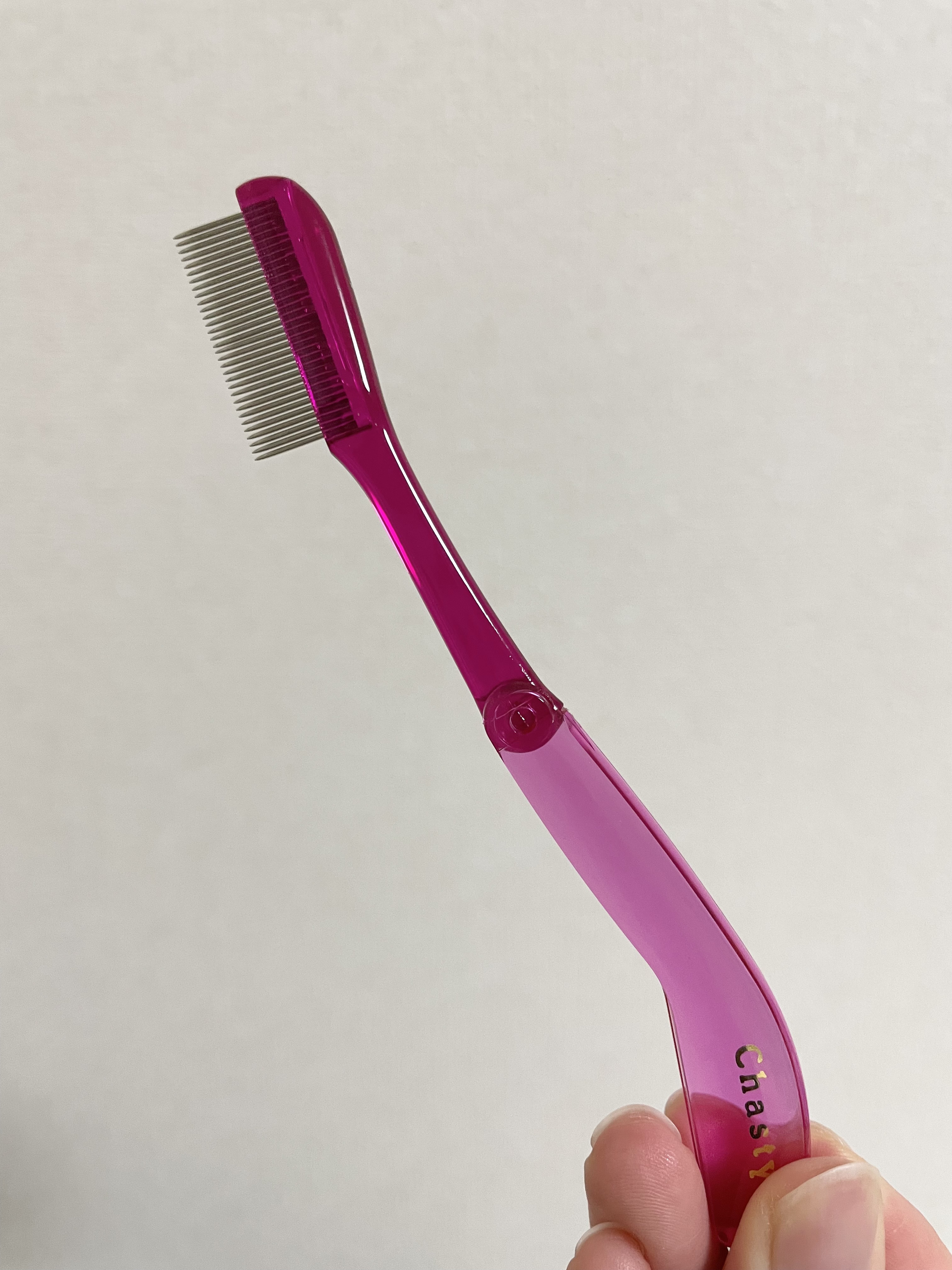 マスカラコーム メタルN（ナチュラル）/チャスティ/その他化粧小物を使ったクチコミ（3枚目）