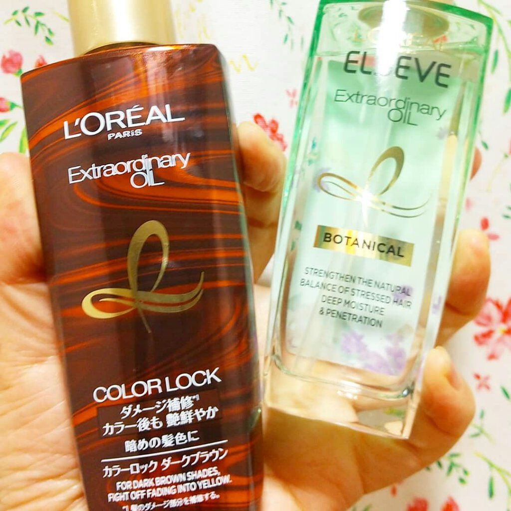エクストラオーディナリーオイル ボタニカルオイル/ロレアル パリ/ヘアオイルを使ったクチコミ(1枚目)