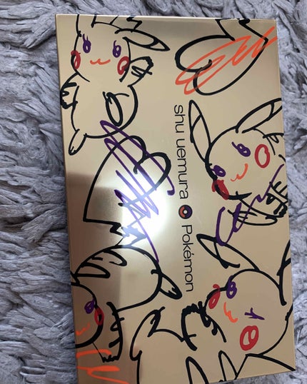 ピカシュウ アイ パレット‐サンダーショック/shu uemura/アイシャドウパレットを使ったクチコミ(1枚目)