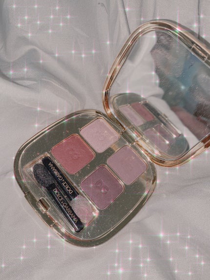フェリンアイズ インテンスアイシャドウ クアッド/DOLCE&GABBANA BEAUTY/アイシャドウパレットを使ったクチコミ(1枚目)