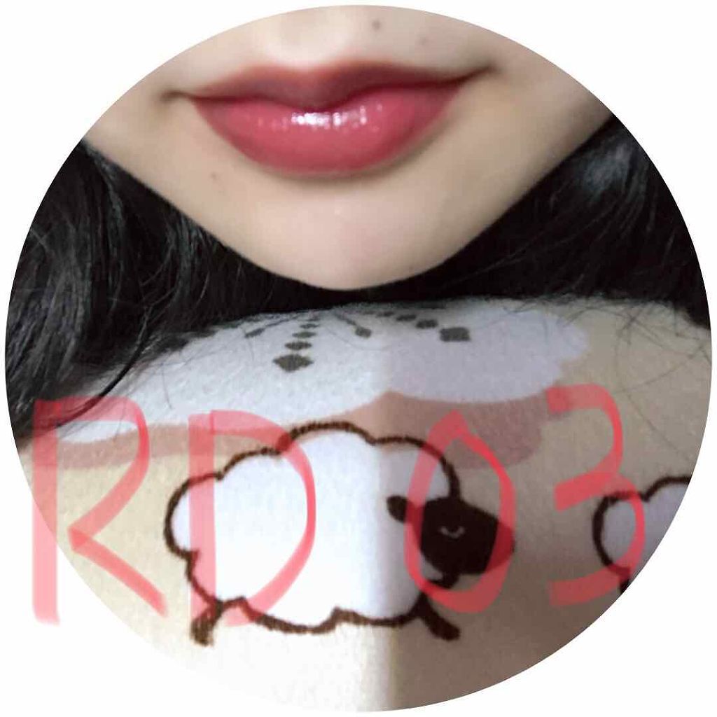 アピュー ウォーターライト ティント RD03/A’pieu/リップティントを使ったクチコミ（3枚目）