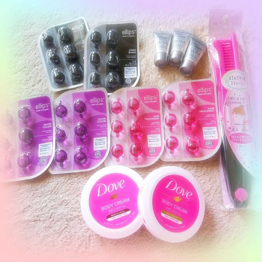 ヘアーオイル【トリートメント】/ellips/ヘアオイルを使ったクチコミ（1枚目）