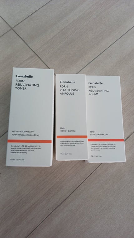 PDRNリジュビネイティングトナー/Genabelle/化粧水を使ったクチコミ(1枚目)
