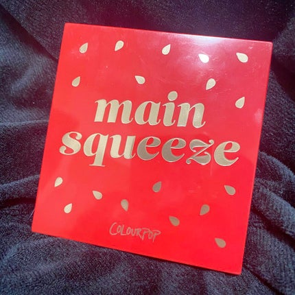 Main Squeeze/ColourPop/アイシャドウパレットを使ったクチコミ(2枚目)