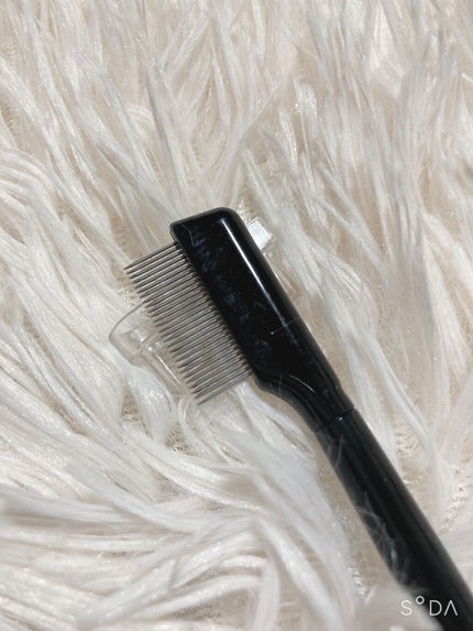 UR GLAM    EYELASH COMB/U R GLAM/メイクブラシを使ったクチコミ(2枚目)