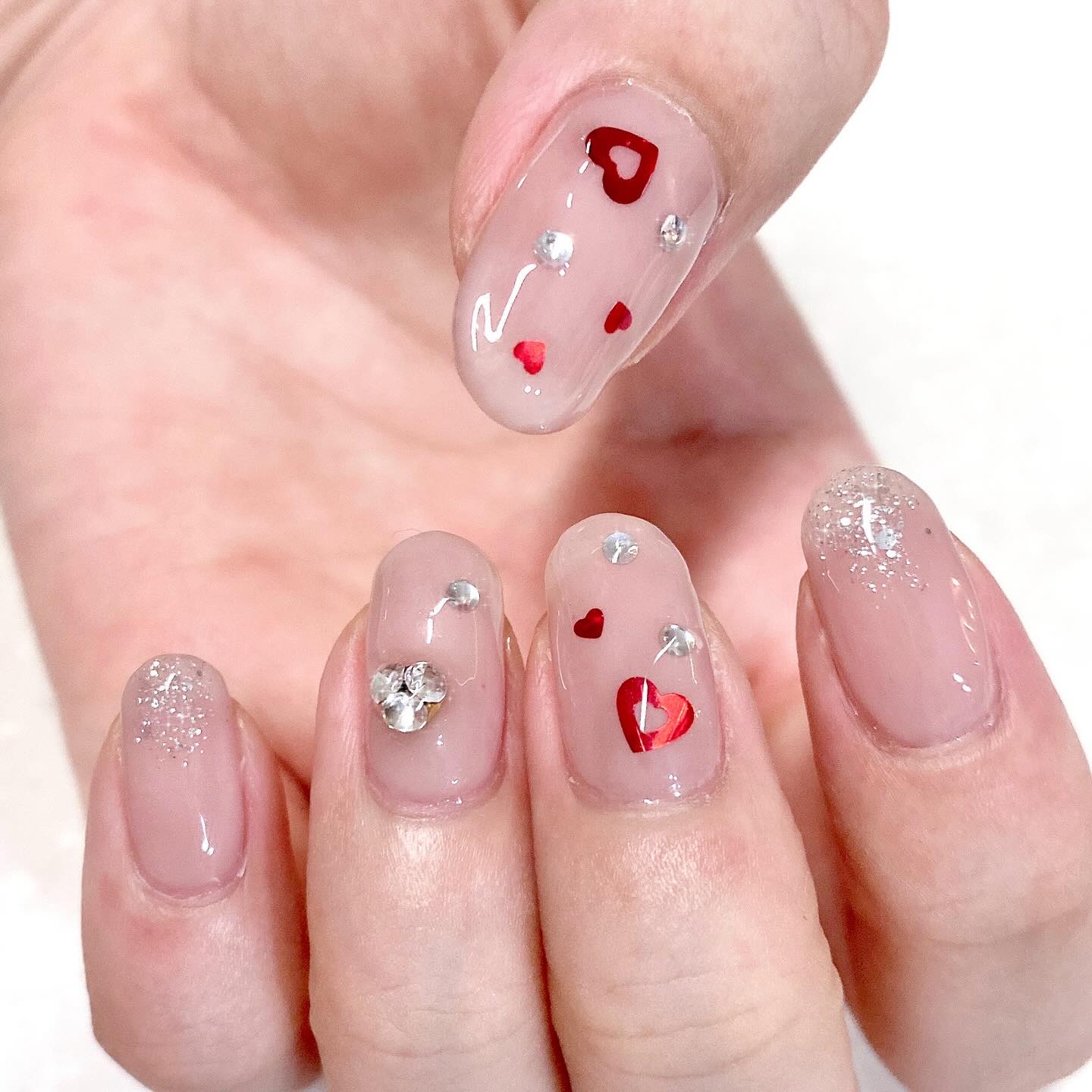 ジェルネイル（ライト対応）/セリア/ジェルネイルを使ったクチコミ（1枚目）