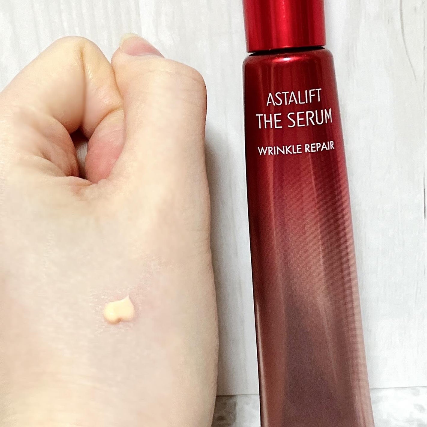 ザ セラム リンクルリペア 朝用 /アスタリフト/美容液を使ったクチコミ(5枚目)