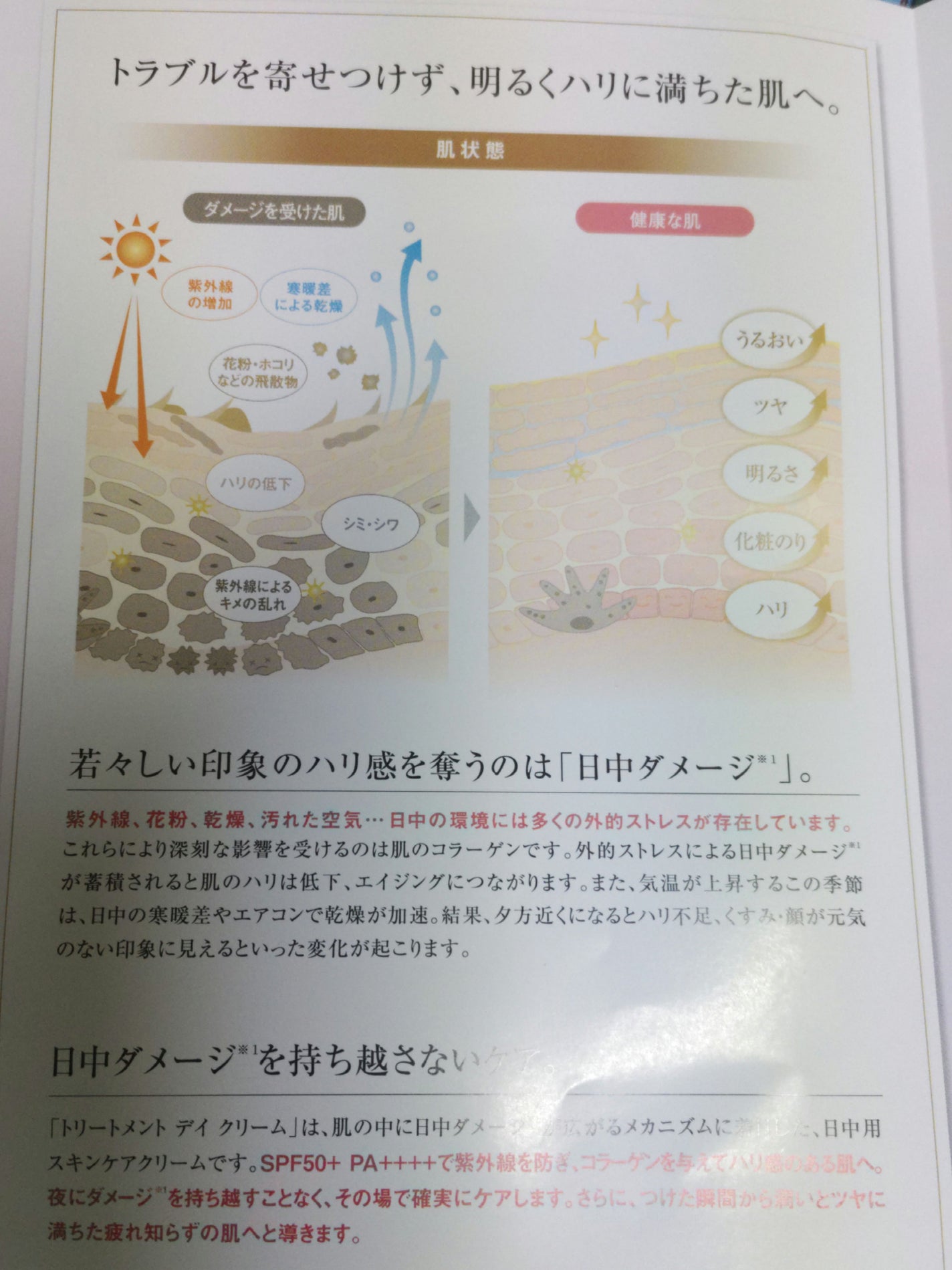 トリートメント デイ クリーム/COVERMARK/日焼け止めクリームを使ったクチコミ(7枚目)