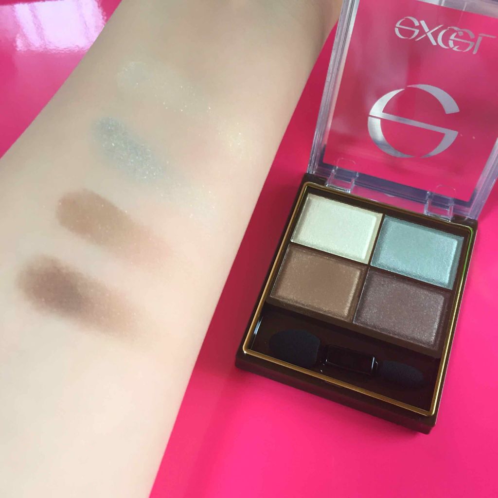 スキニーリッチシャドウ/excel/アイシャドウパレットを使ったクチコミ(2枚目)