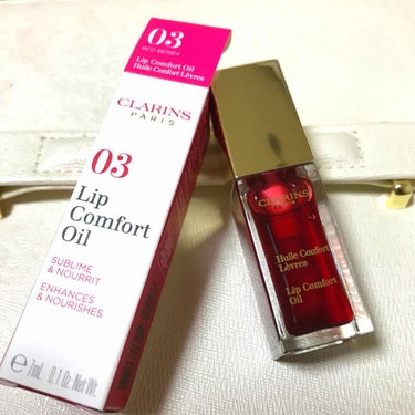 コンフォート リップオイル /CLARINS/リップグロスを使ったクチコミ（1枚目）