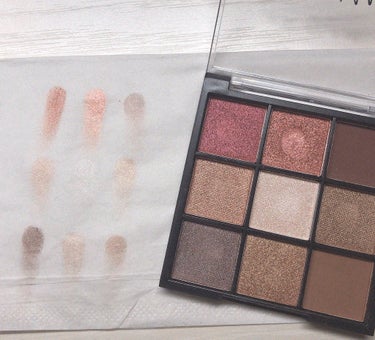 UR GLAM　BLOOMING EYE COLOR PALETTE/U R GLAM/アイシャドウパレットを使ったクチコミ（2枚目）