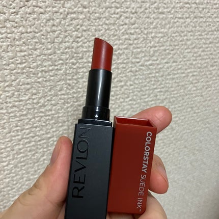 レブロン カラーステイ スウェード インク リップスティック 006 イン ザ マニー/REVLON/口紅の画像