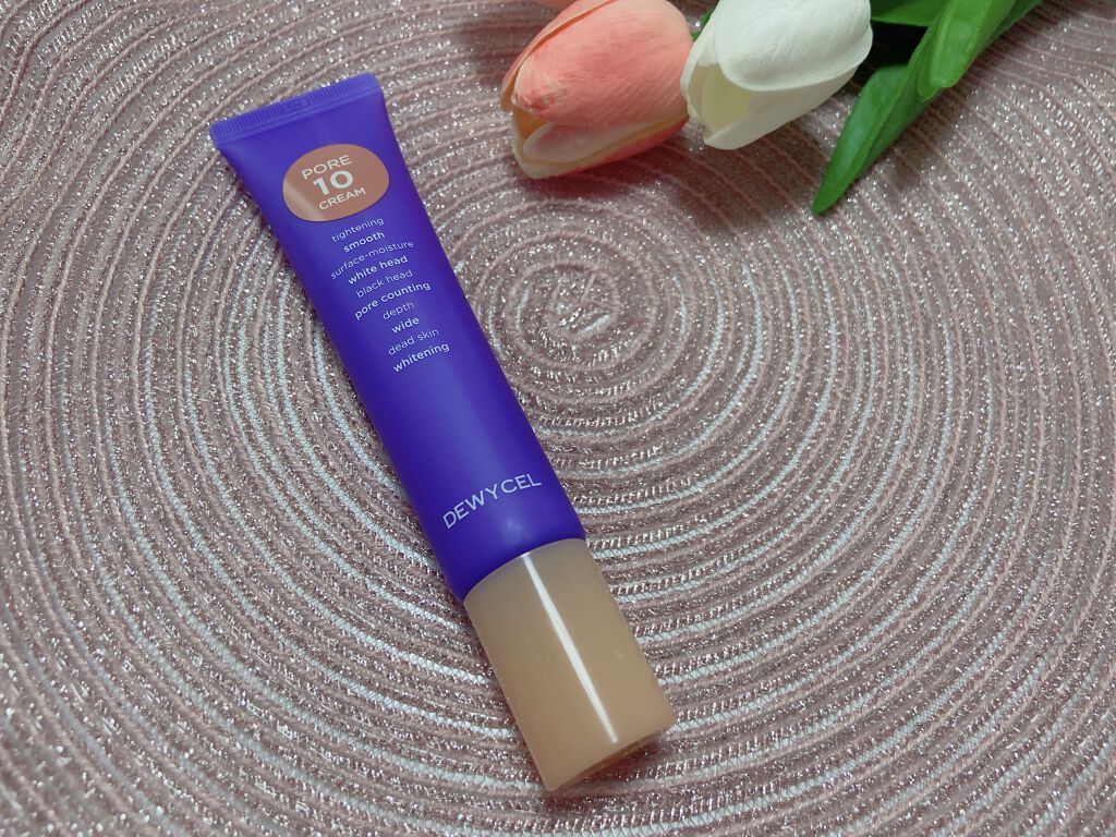 ポアーテンクリーム/DEWYCEL/化粧下地を使ったクチコミ（3枚目）