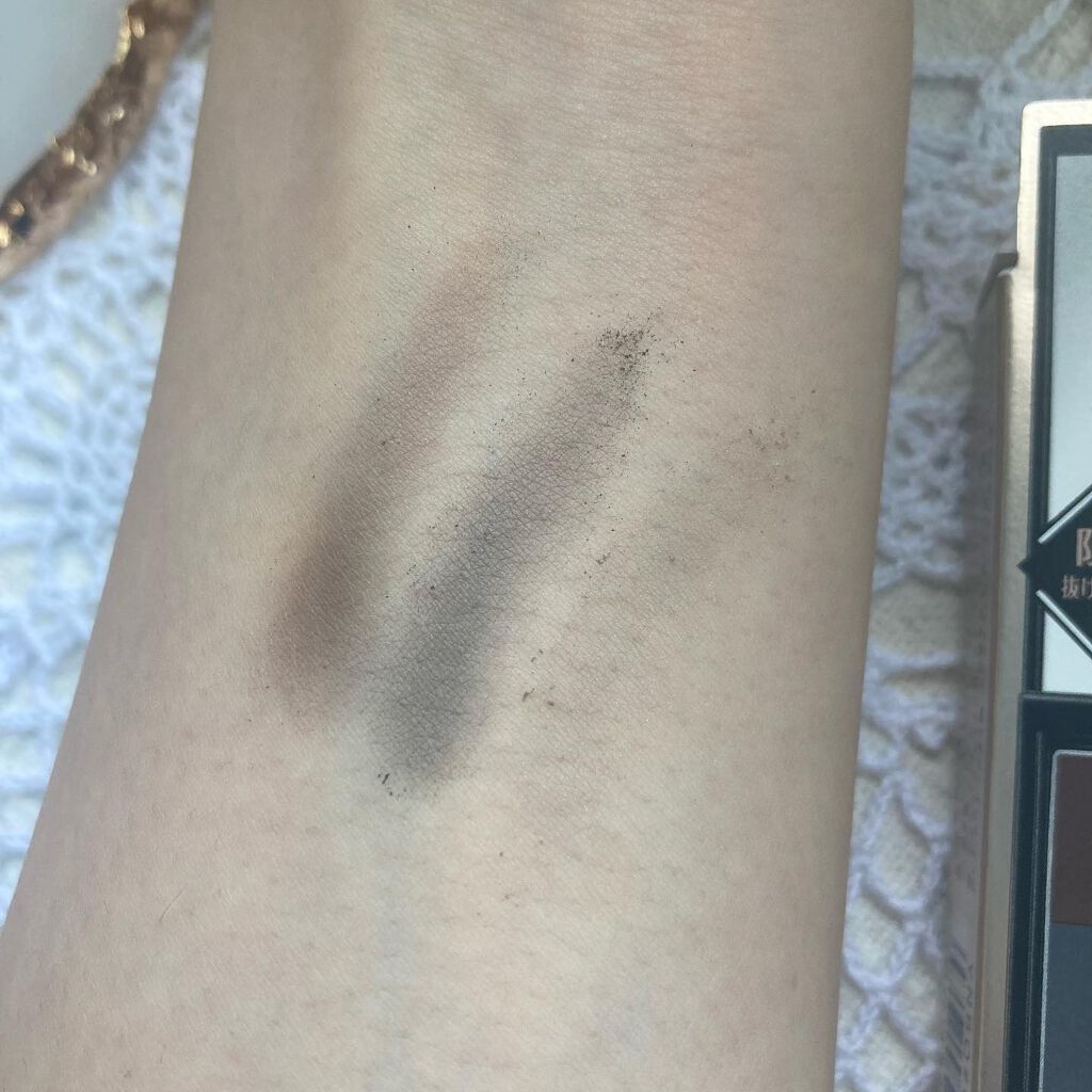 ヴィセ リシェ アイブロウパウダー BR-5 ニュアンスブルー(限定)/Visée/パウダーアイブロウを使ったクチコミ（3枚目）