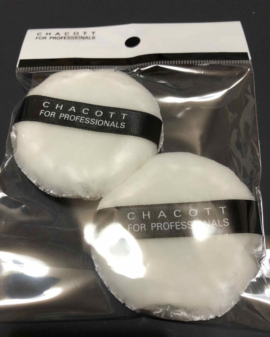 パウダーパフ 2個セット/チャコット・コスメティクス/パフ・スポンジを使ったクチコミ（1枚目）