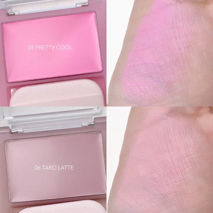 ティンテッドミルククリームブラッシュ /HOLIKA HOLIKA/ジェル・クリームチークを使ったクチコミ(4枚目)