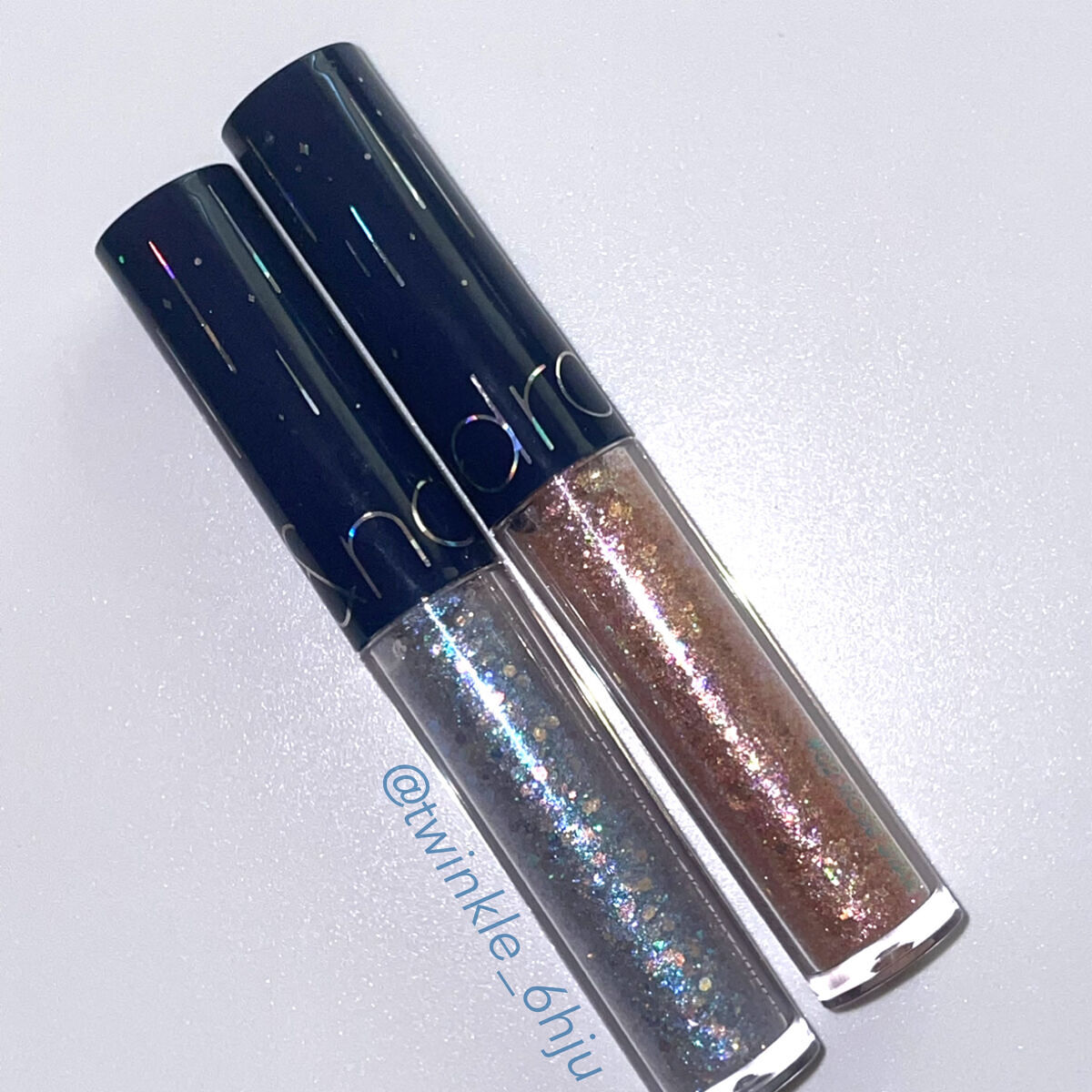 リキッド グリッター シャドウ/rom&nd/グリッターを使ったクチコミ（1枚目）