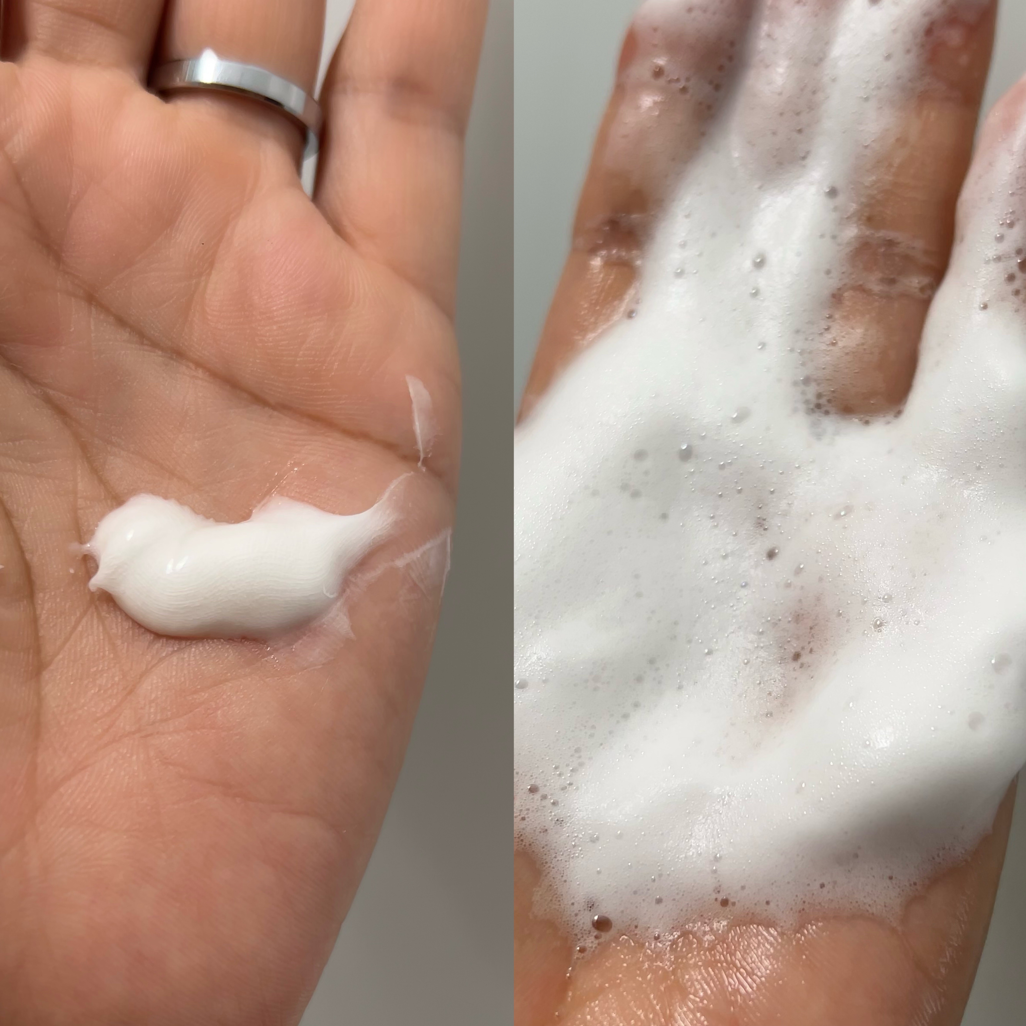 コンディショニングクレンジングウォッシュM./ラシェリエ/洗顔フォームを使ったクチコミ（3枚目）