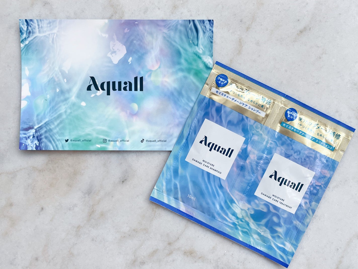 モイスチャーダメージケア シャンプー/トリートメント/Aquall/市販シャンプーを使ったクチコミ(2枚目)