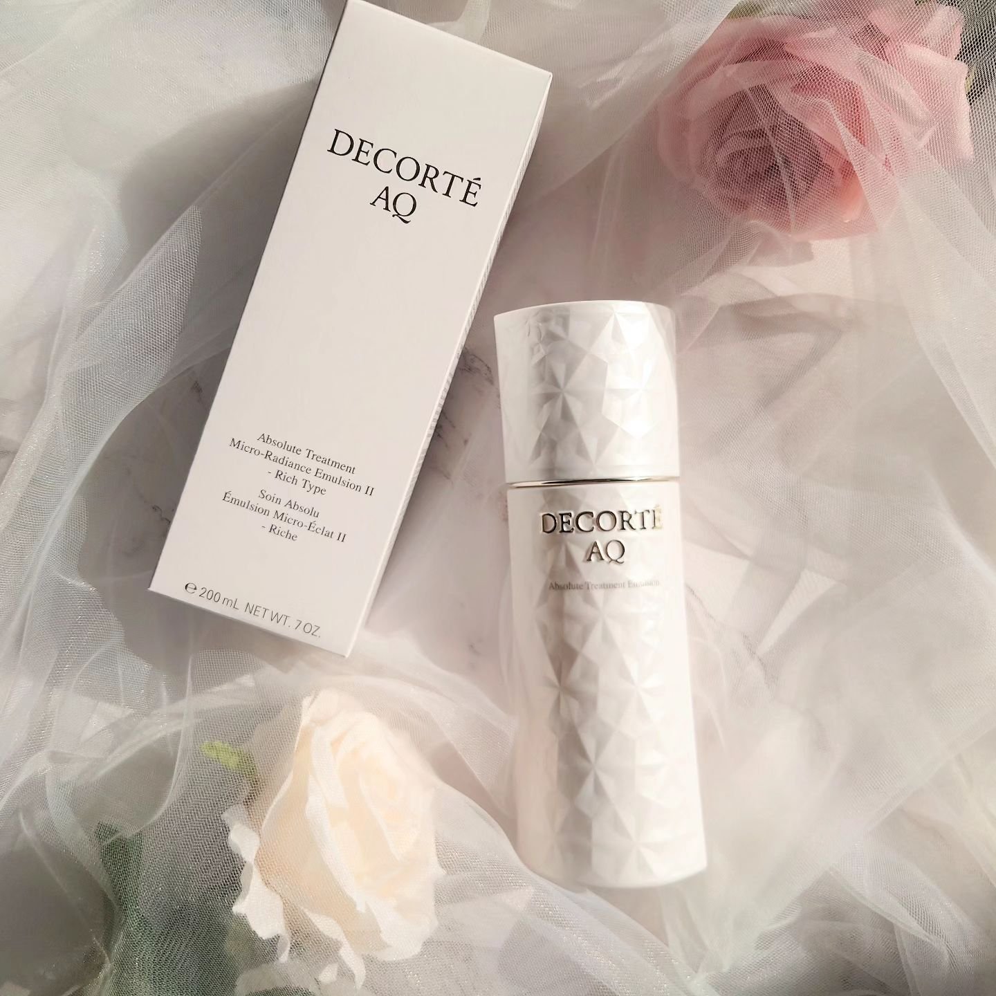 AQ アブソリュート エマルジョン マイクロラディアンス Ⅱ 200ｍL/DECORTÉ/乳液を使ったクチコミ（1枚目）