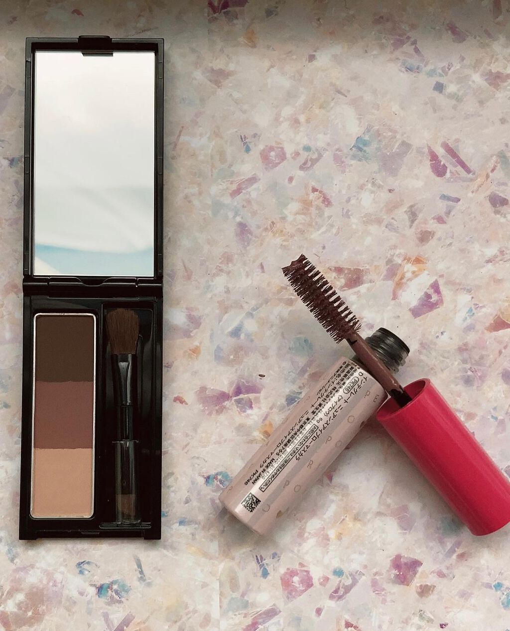 ケイト デザイニングアイブロウ3D/KATE/パウダーアイブロウを使ったクチコミ（3枚目）