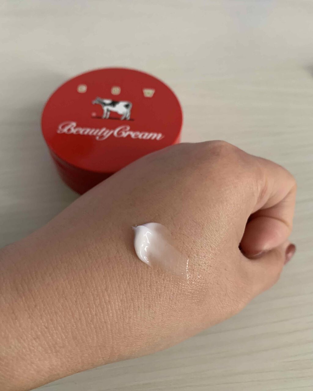 カウブランド 赤箱ビューティクリーム/カウブランド/ボディクリームを使ったクチコミ(3枚目)