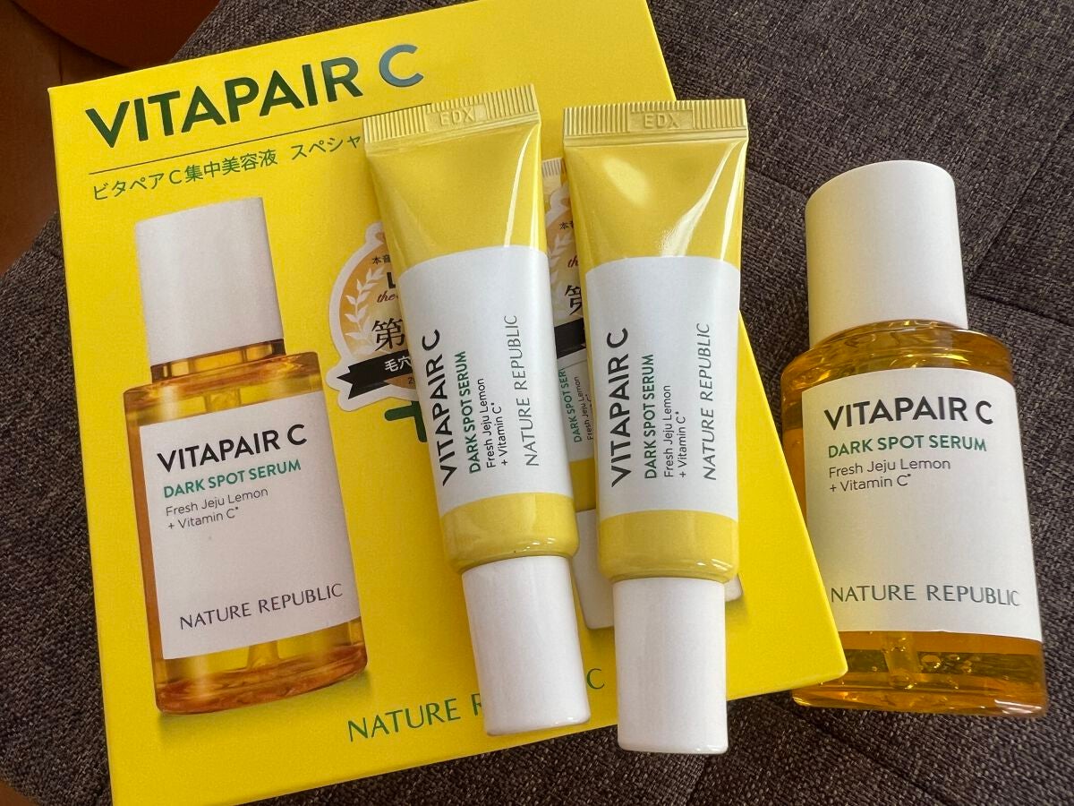 ビタペアC 集中美容液スペシャルセット/ネイチャーリパブリック/美容液を使ったクチコミ(2枚目)
