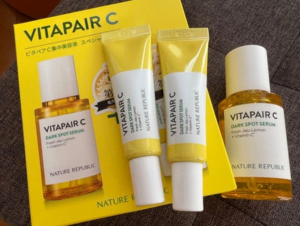 ビタペアC 集中美容液スペシャルセット/ネイチャーリパブリック/美容液を使ったクチコミ(2枚目)