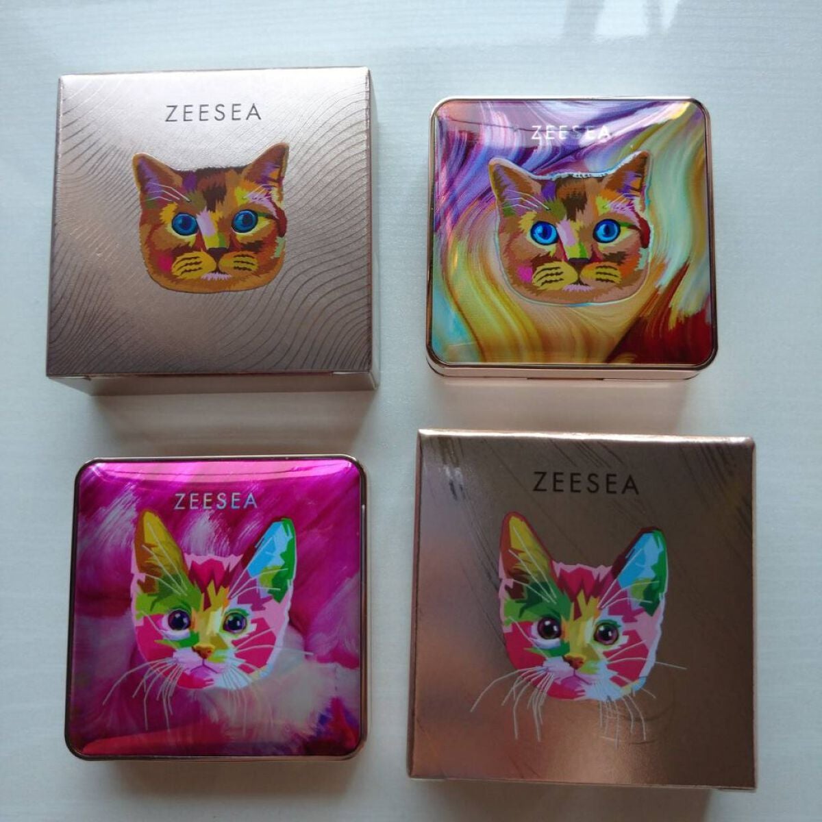 アニマルアイシャドウ(4シェード)/ZEESEA/アイシャドウパレットを使ったクチコミ(2枚目)