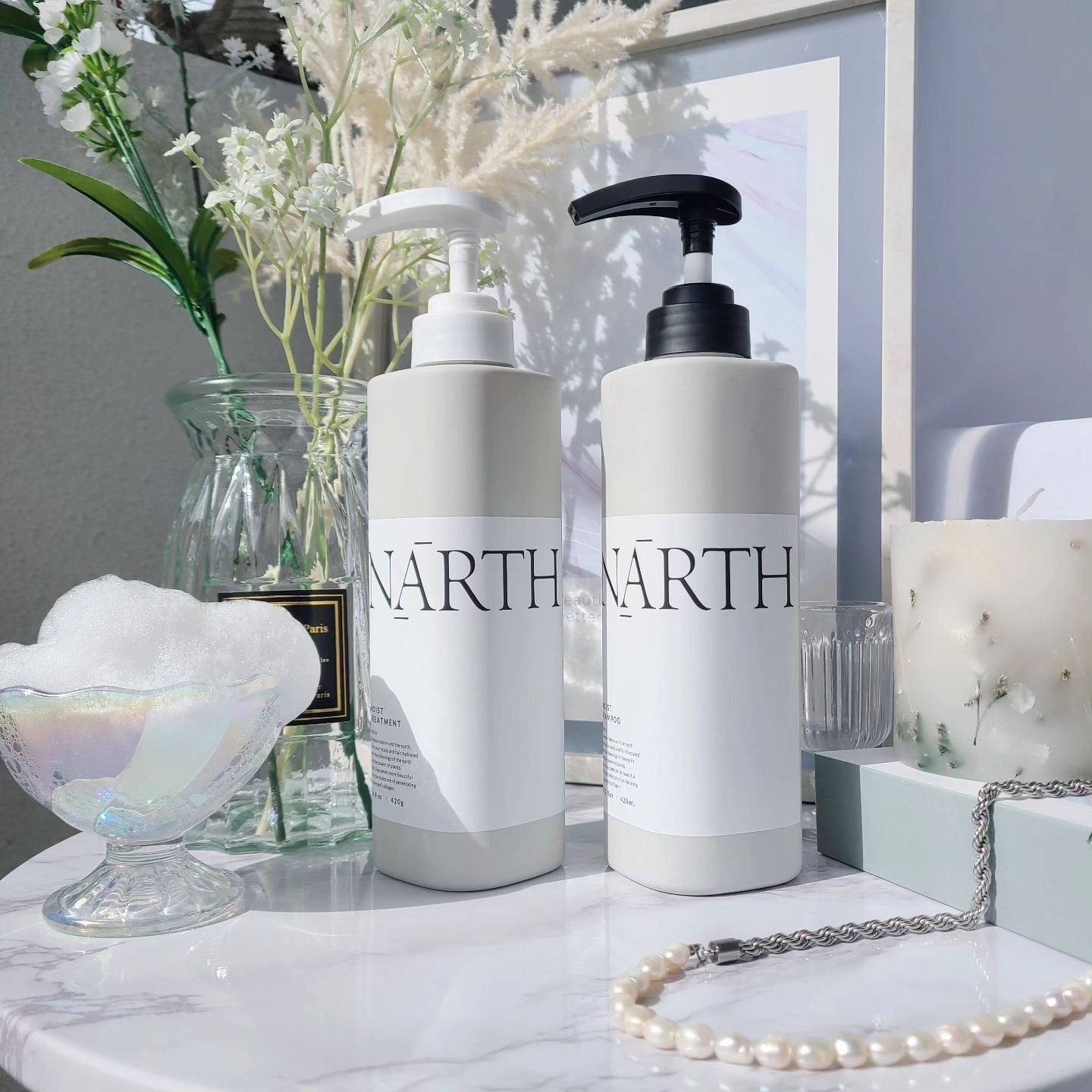 モイスト&リペアシャンプー／トリートメント/NARTH/市販シャンプーを使ったクチコミ（1枚目）