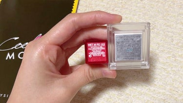 ルージュ アンリミテッド マット M RD 163（限定パッケージ）/shu uemura/口紅を使ったクチコミ（2枚目）