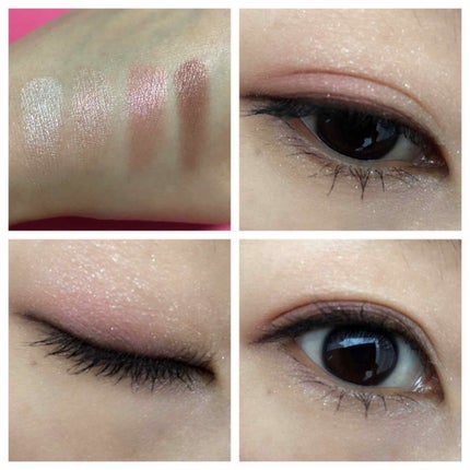 リアルクローズシャドウ/excel/アイシャドウパレットを使ったクチコミ(2枚目)