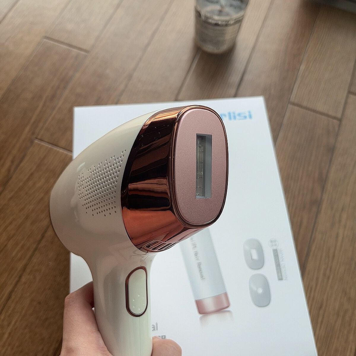 サファイア冷却 脱毛器 ムダ毛ケア/Sarlisi/家庭用脱毛器を使ったクチコミ(4枚目)