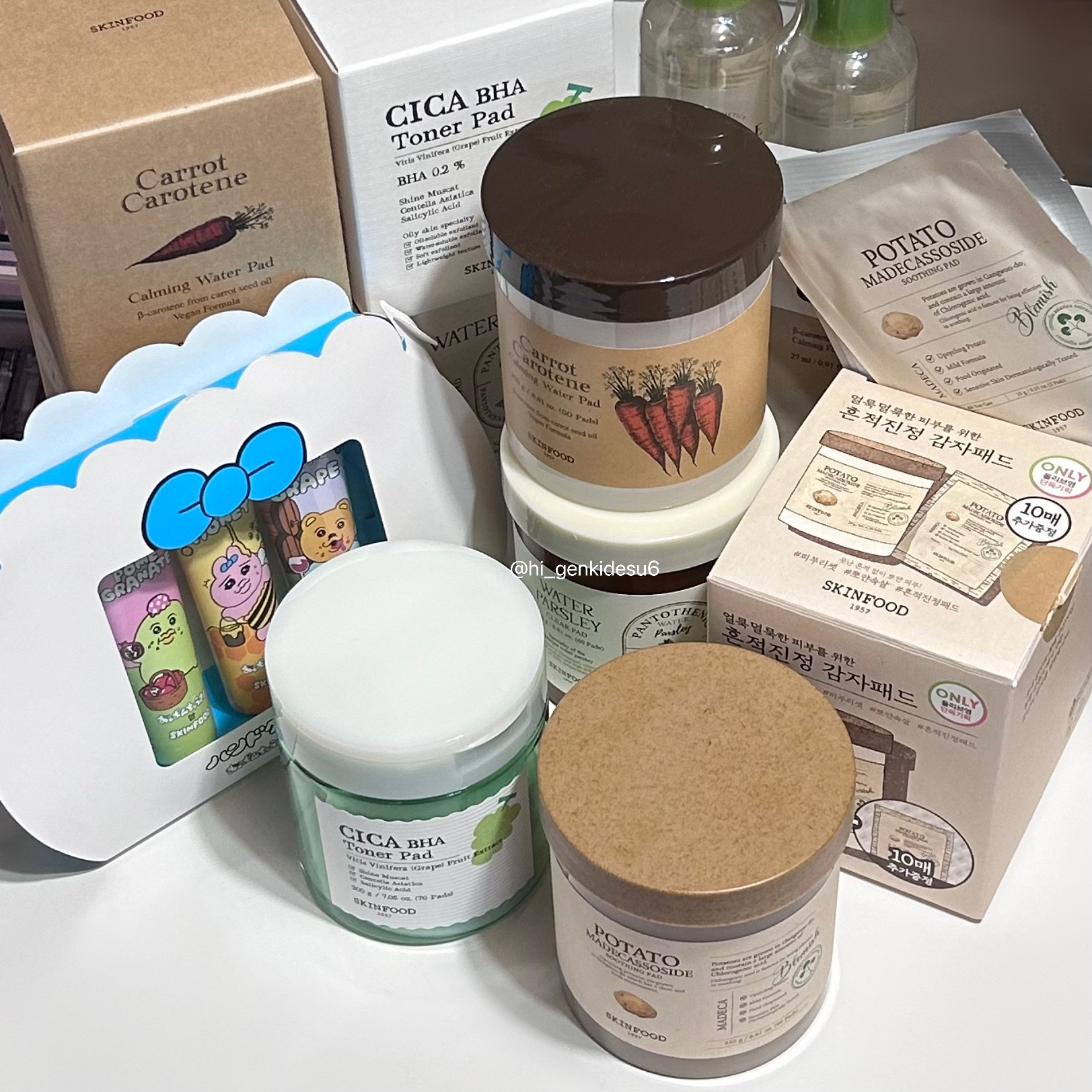 どんぐり ポア ペプチド パッド/SKINFOOD/トナーパッドを使ったクチコミ（1枚目）