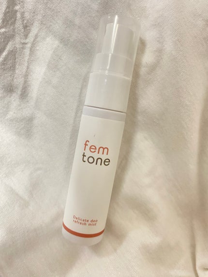 デリケートデオ リフレッシュミスト/fem tone/デリケートゾーンケアを使ったクチコミ(1枚目)