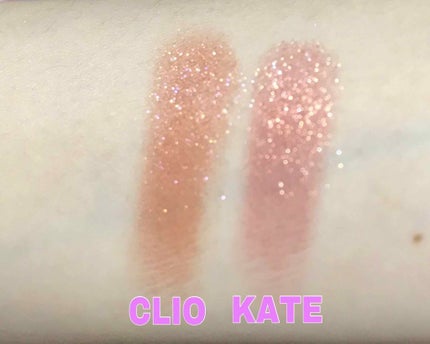 フィットジェルグリッター/KATE/ジェル・クリームアイシャドウを使ったクチコミ(2枚目)