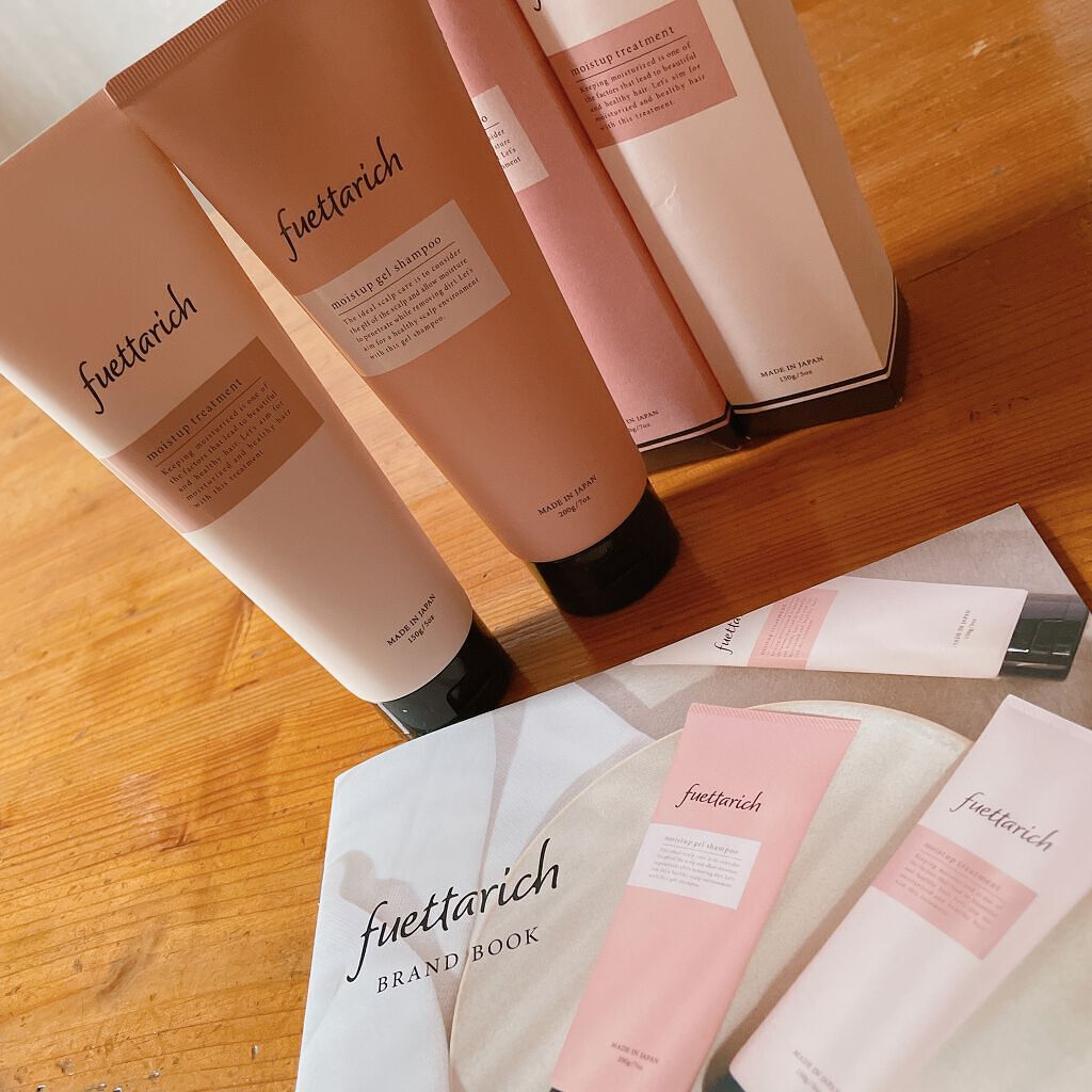 モイストアップ ジェル シャンプー/トリートメント/fuettarich (フエッタリッチ)/サロンシャンプーを使ったクチコミ（1枚目）