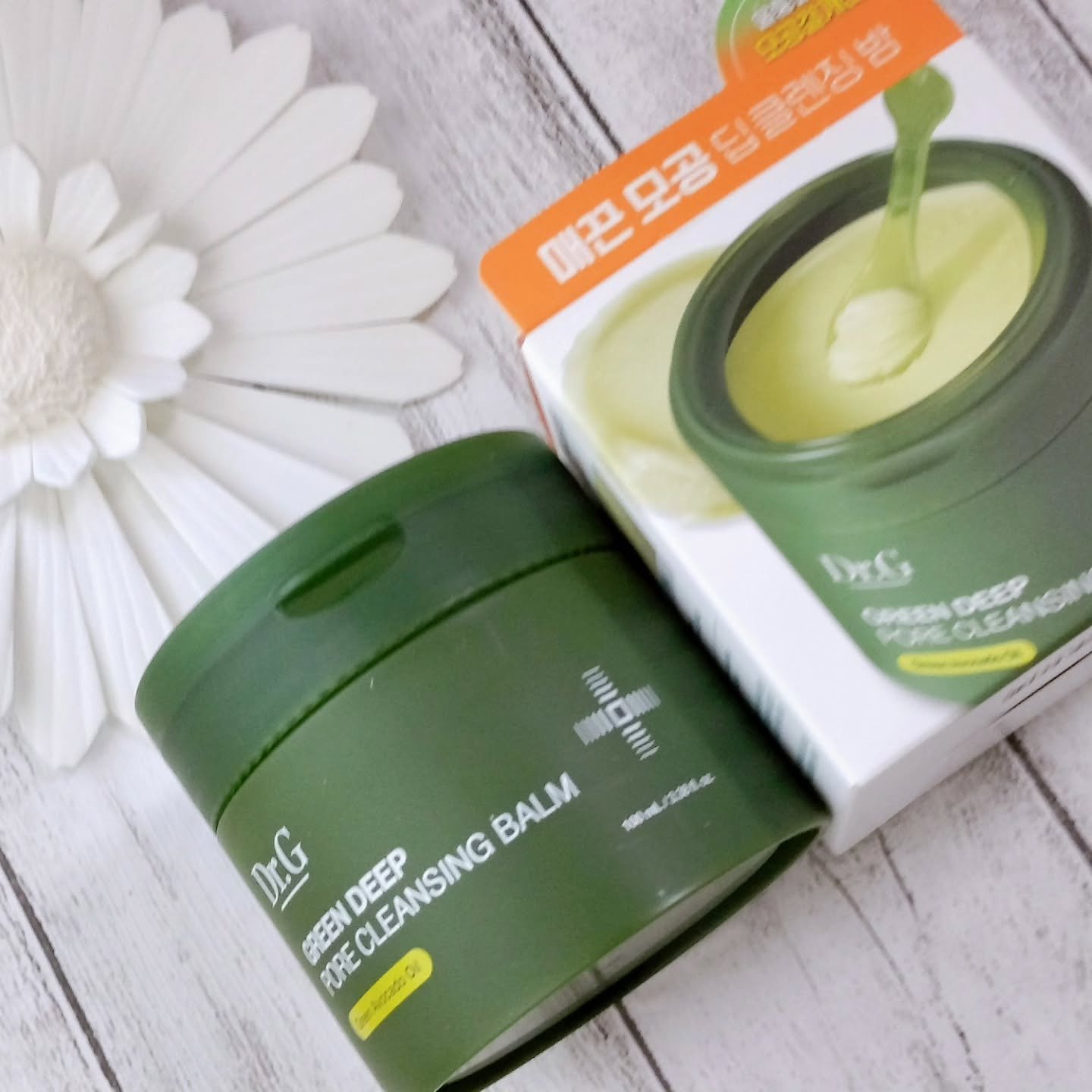 グリーンディープポアクレンジングバーム/Dr.G/クレンジングバームを使ったクチコミ（1枚目）