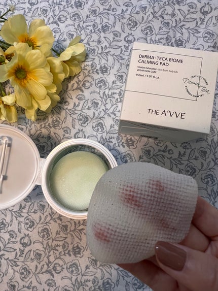 ダーマテカバイオームカーミングパッド/THE A'VVE/トナーパッドを使ったクチコミ(7枚目)