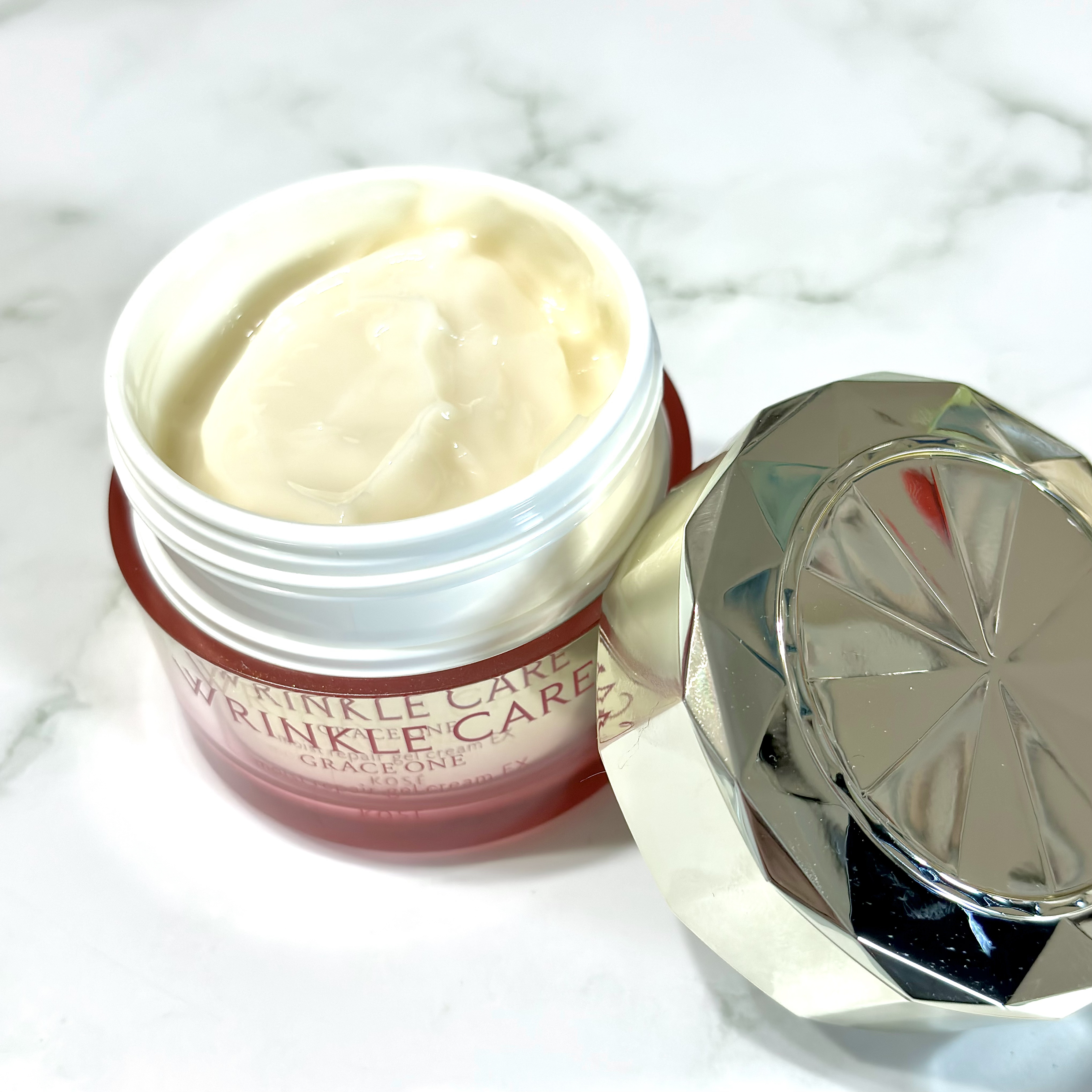 リンクルケア モイストジェルクリーム 100g/グレイスワン/オールインワン化粧品を使ったクチコミ（3枚目）